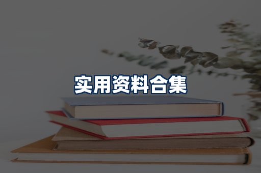 实用PDF资料展示